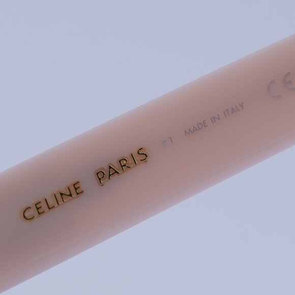 Celine CL40194U 74B Sunglasses Pink Oval Frame, Grey Lenses - Picture 8 of 13